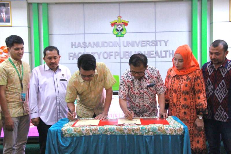 Kalla Beton Eratkan Komitmen Keselamatan Kerja di Sektor Industri dan Konstruksi Bersama FK Unhas