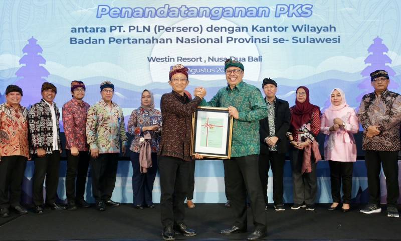 Sinergi bersama ATR/BPN se Sulawesi, PLN kejar 100% aset bersertifikat di tahun 2024