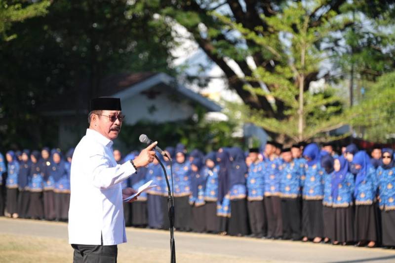 Ratusan Pegawai P3K Pemkab Gowa Terima SK