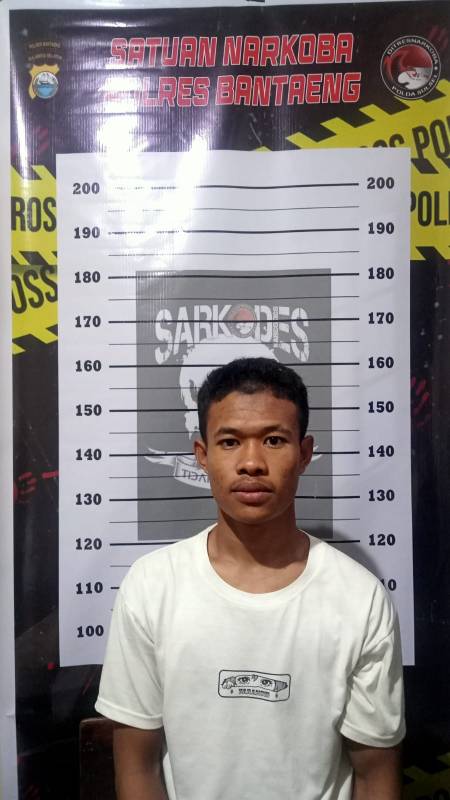 Tim Sarkodes Satnarkoba Polres Bantaeng Ciduk Pengedar Narkoba di Dusun Korong Batu