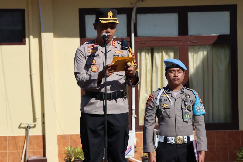 Kapolres Bantaeng Jadi Irup Sertijab Kapolsek Pa'jukukang