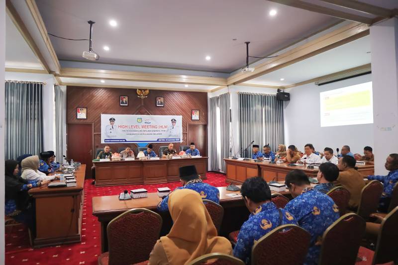 Wabup Saiful Arif Pimpin Rapat High Level Meeting TPID, Ini yang Dibahas