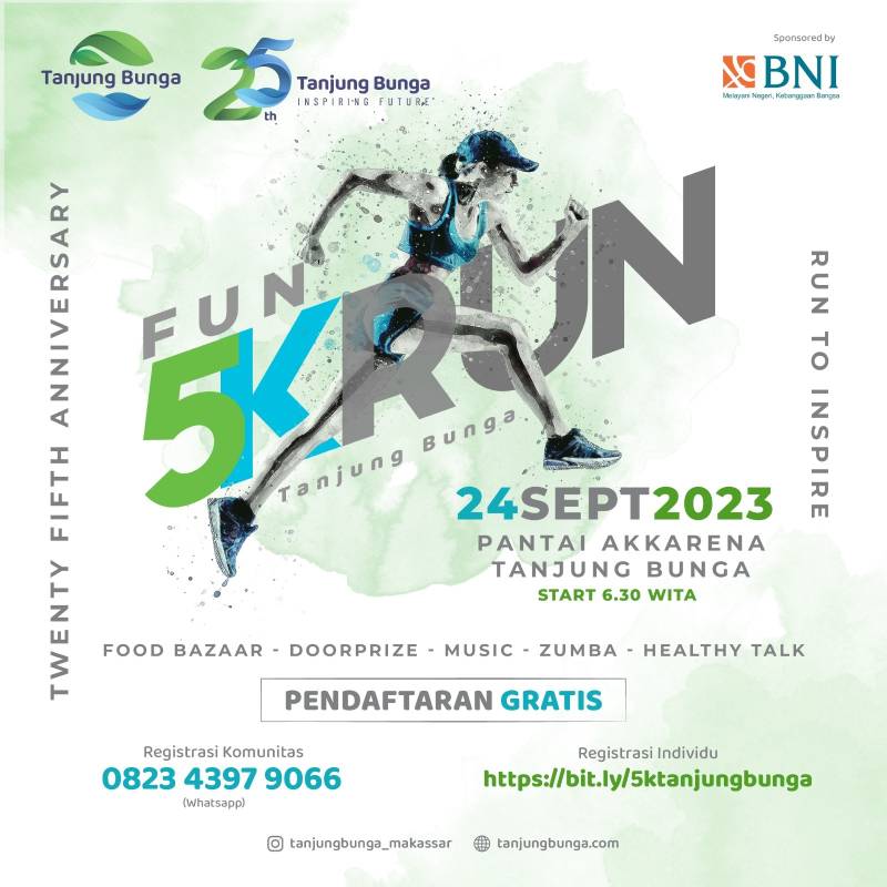 Run To Inspire, Warnai Semarak HUT GMTD