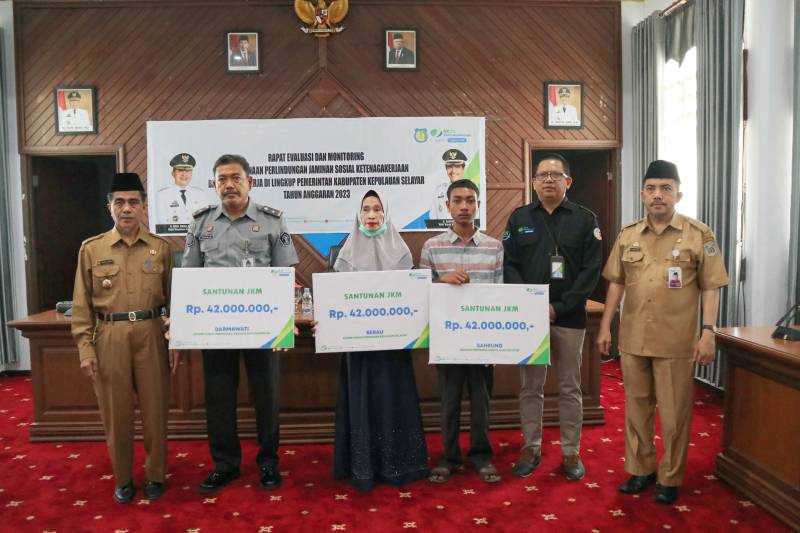 Pembayaran Klaim Jaminan BPJSTK Kepulauan Selayar Capai Rp35 Miliar