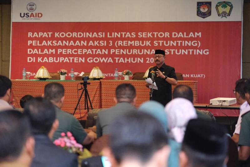 Pemkab Gowa Libatkan Lintas Sektor Turunkan Stunting