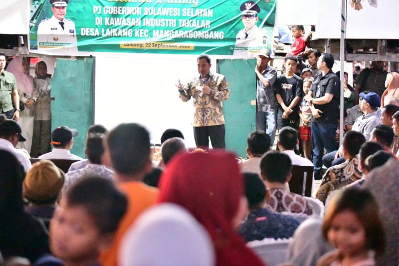 Pj Gubernur Tinjau Dua Kawasan Industri Potensial di Sulsel