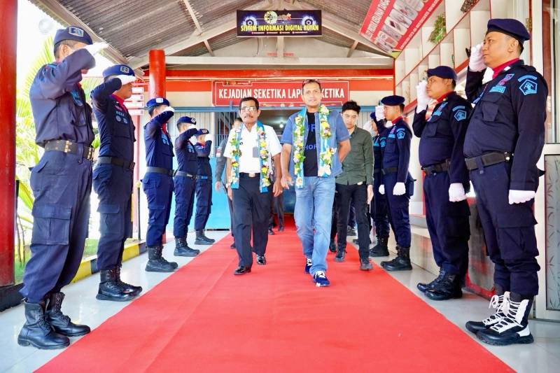 Wamenkumham Kunjungi Rutan Klas IIB Pangkajene