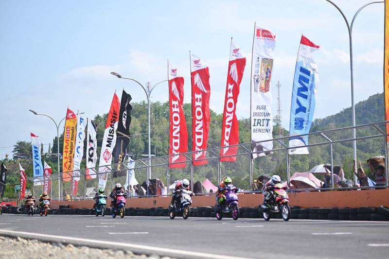 180 Pembalap Beradu Cepat di Honda Dream Cup Palopo