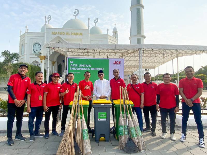 Dukung Program Pemerintah, ACE untuk Indonesia Bersih Hadir di Lebih dari 60 Kota