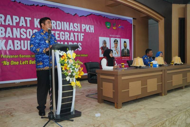 Pimpin Rakor PKH, Bupati Chaidir Syam Harap Kemiskinan Di Maros Berkurang