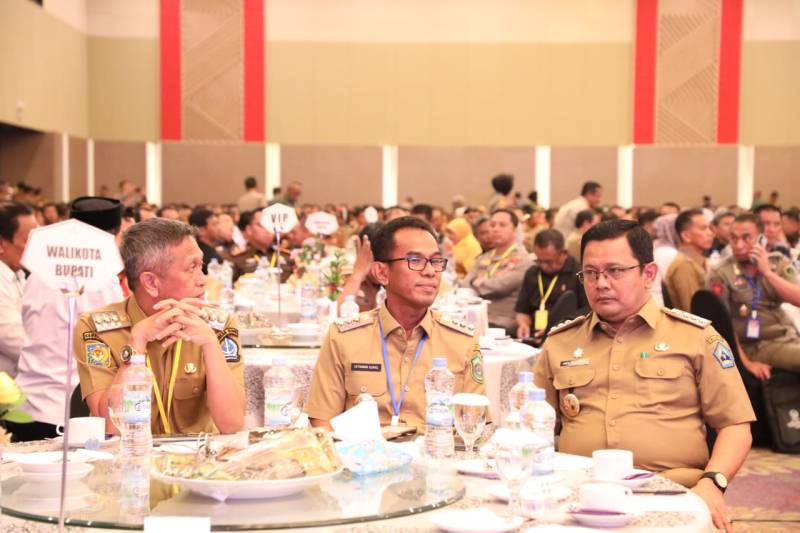 Sukseskan Penyelenggaraan Pemilu 2024, Pj. Bupati Bantaeng Hadiri Rakor Forkopimda se-Sulsel