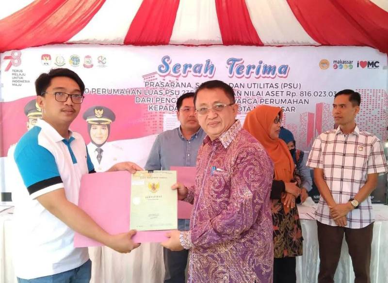 30 Perumahan Serahkan PSU ke Pemkot Makassar