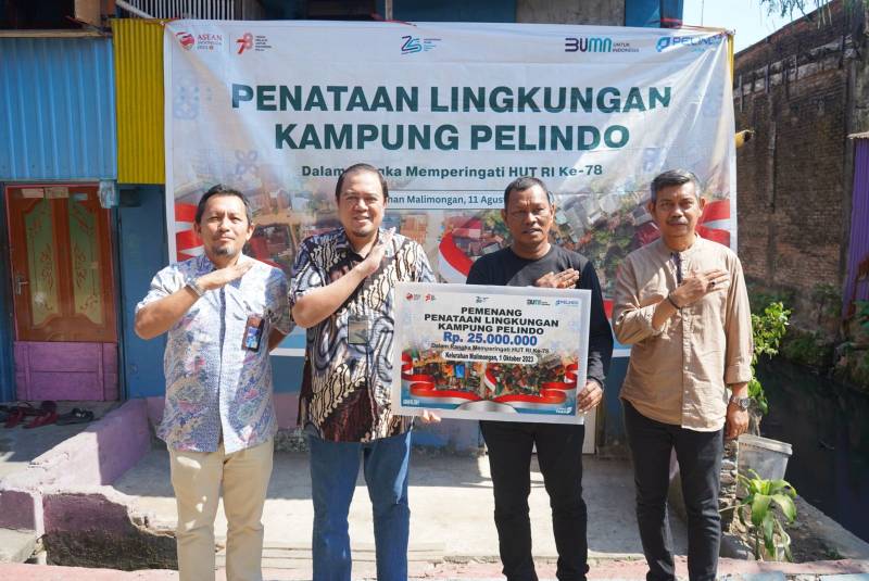 Andil Bantu Tata Lingkungan, Pelindo Tuai Apresiasi 
