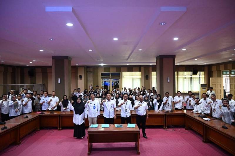 Diskominfo-SP Sulsel Berikrar dan Komitmen Netral di Pemilu 2024