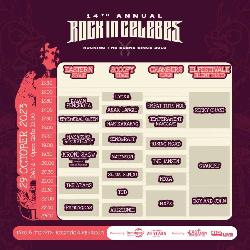 Dukung 14th Annual Rock in Celebes, Asmo Sulsel Komitmen Dekatkan Honda dengan Masyarakat