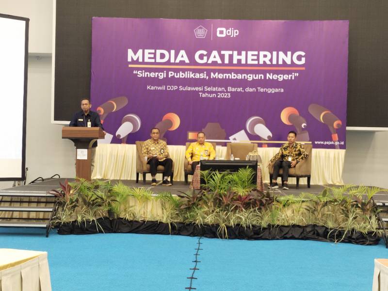 Kanwil DJP Sulselbartra Ajak Media Edukasi Wajib Pajak