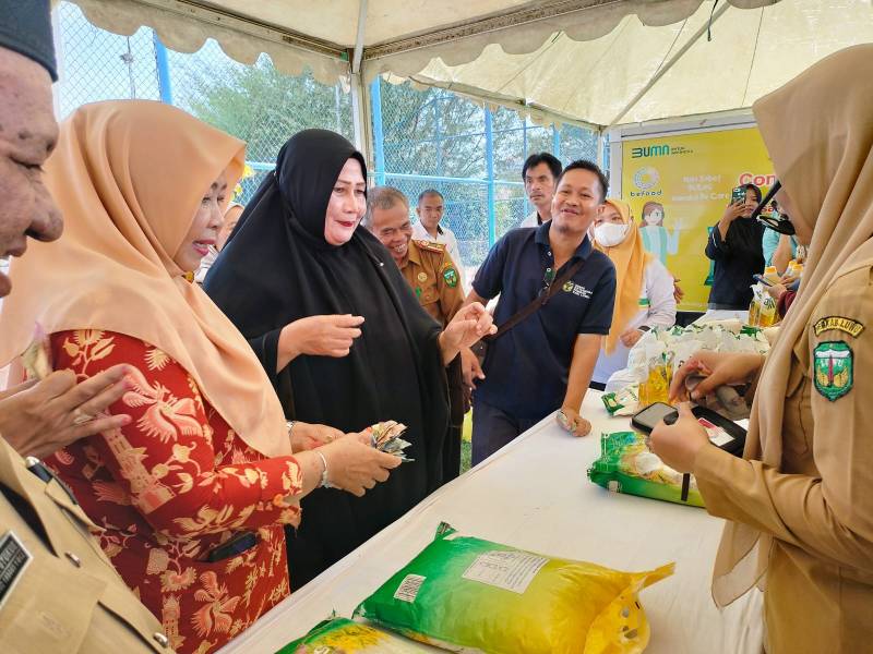 Dinas Ketahanan Pangan Luwu Gelar Gerakan Pangan Murah