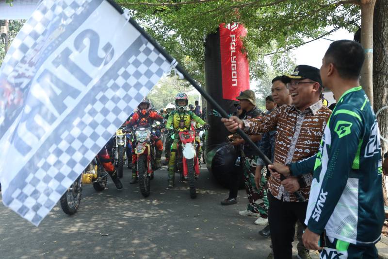 Pj Wali Kota Palopo Lepas Peserta Trail Adventure Sawerigading CUP III