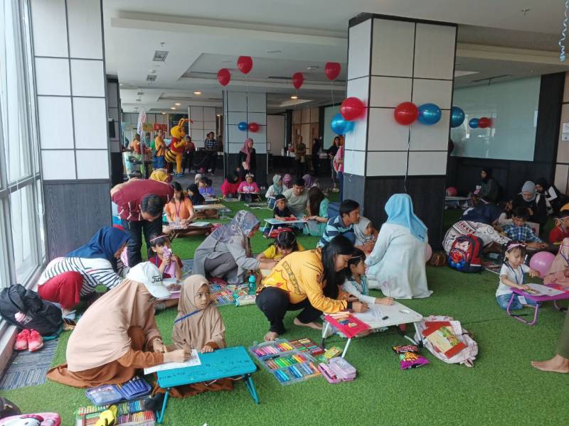 Peringati Hari Pahlawan, Vasaka Hotel Gelar Lomba Mewarnai