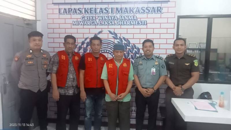 3 Tersangka Kasus Korupsi Pengadaan Bibit Kopi Dipindahkan Ke LP Klas 1 Makassar