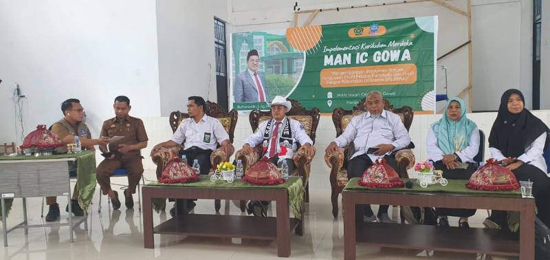 Kolaborasi Efektif Pengawas dan Madrasah di MAN IC Gowa