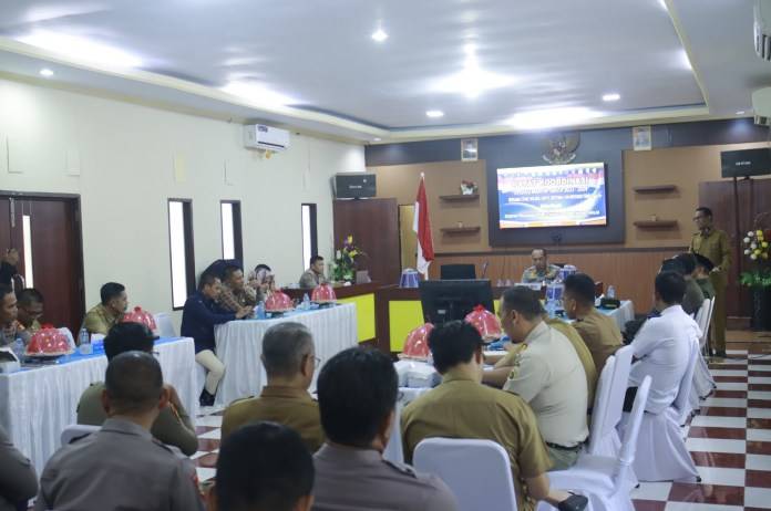Jaga Kesiapan Pengamanan Pemilu 2024, Pj Bupati Takalar Hadiri Rakor Mantap Brata di Mapolres Takalar