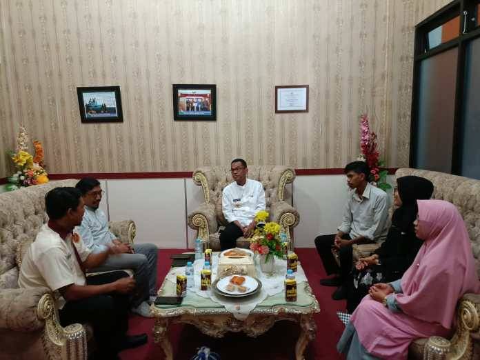 Pj Bupati Terima Audiens Panitia Pengukuhan dan Peneguhan MPD Muhammadiyah Takalar