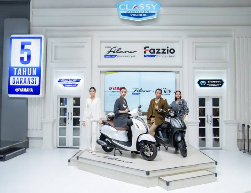 Yamaha Boyong 5 Piala di Ajang Penghargaan Otomotif GridOto Award 2023