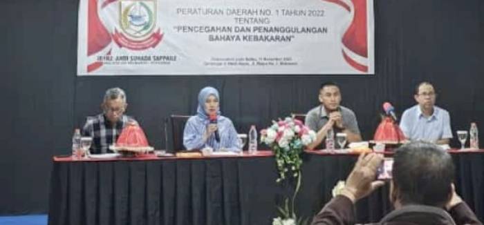 Andi Suhada Edukasi Warga Cara Pencegahan dan Tanggulangi Bahaya Kebakaran