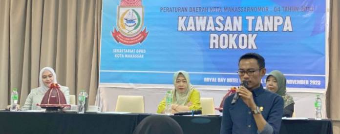 Harap Perda KTR Berjalan Efektif, Sahruddin Said: Harus Kesadaran Diri Sendiri