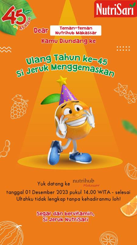 Rayakan 45 Tahun Perjalanan Menemani Keluarga Indonesia dengan Meluncurkan #NutriSariNostalgia