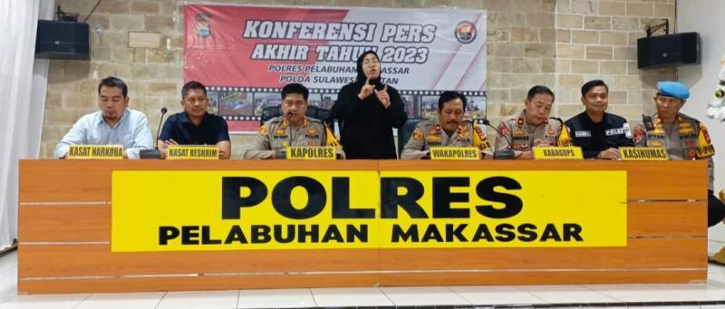Dua Tahun Berturut-turut Wilayah Polres Pelabuhan Makassar Zero Tawuran