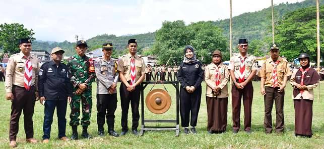 Kadisdik Palopo Hadiri Penutupan Kemah Temu Penegak Bakti Wisata Rally Hiking VI