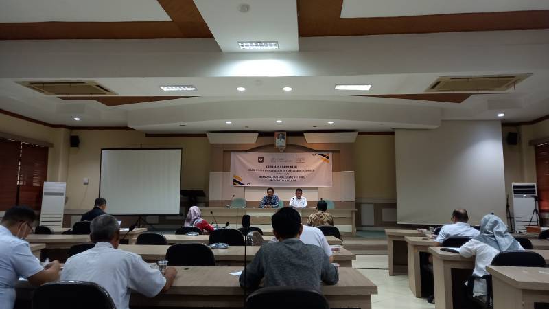 Kopel Gelar Diseminasi Publik Hasil Study Baseline Survey RUED