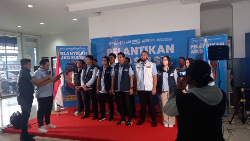 Usai Dilantik, RPGM Sulsel Langsung Gerebek Desa Menangkan Prabowo-Gibran