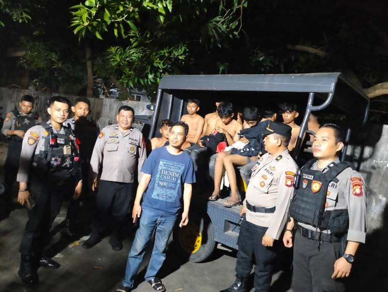 Diduga Hendak Melakukan Keributan, 22 Pemuda Diamankan Polisi