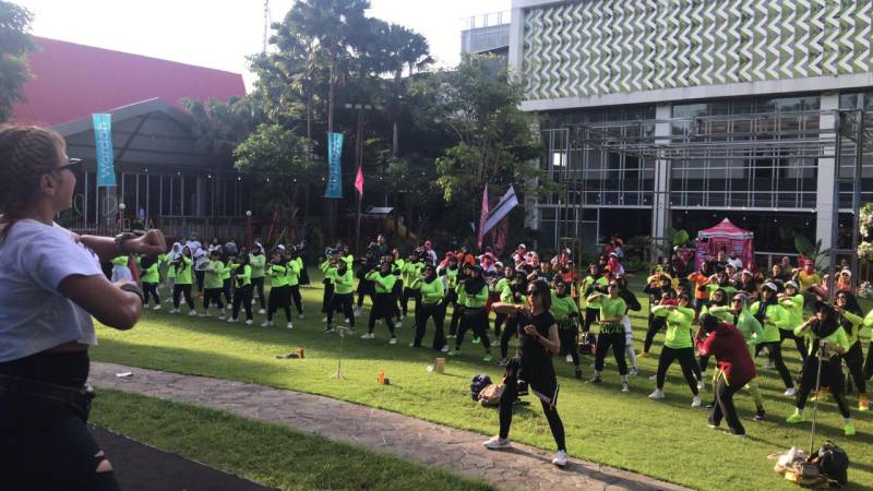 Maxone Hotel Makassar Gelar Zumba Berhadiah