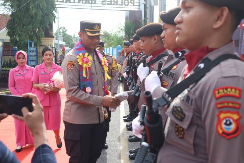 Polres Bantaeng Gelar Lepas Sambut Kapolres