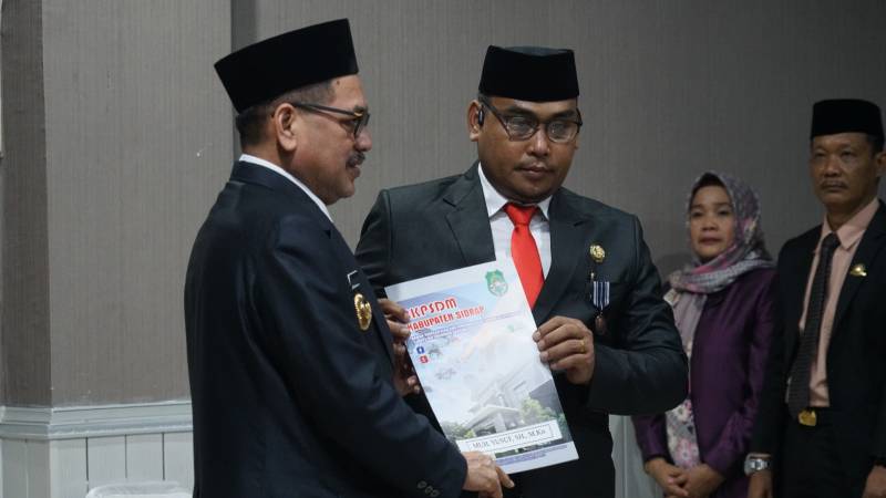 Pj Bupati Sidrap Lantik Muhammad Yusuf Sebagai Pj. Sekda