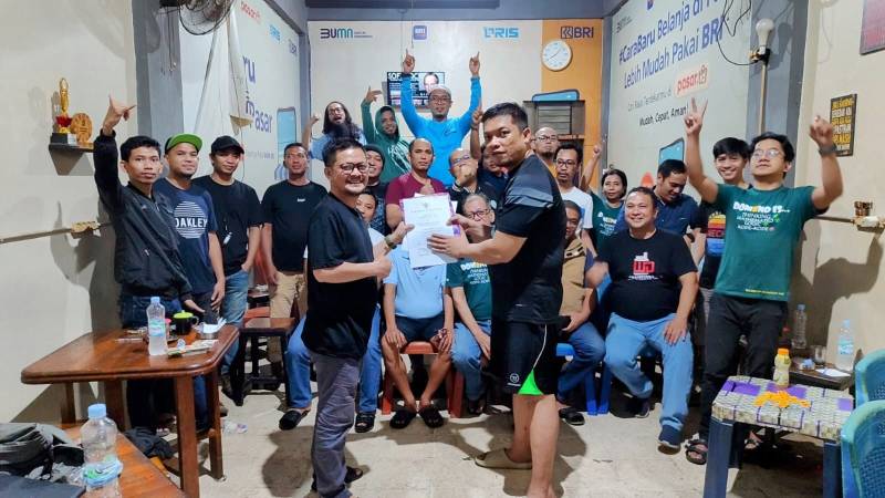 Gardu WD 168 Resmi Gabung PORDI Mamuju