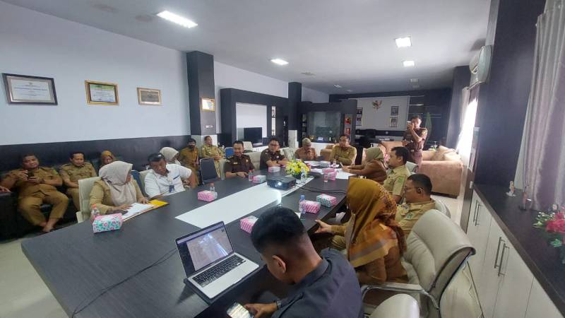 Sekda Sidrap Muhammad Yusuf Ikut Rakor Pengendalian Inflasi Kemendagri