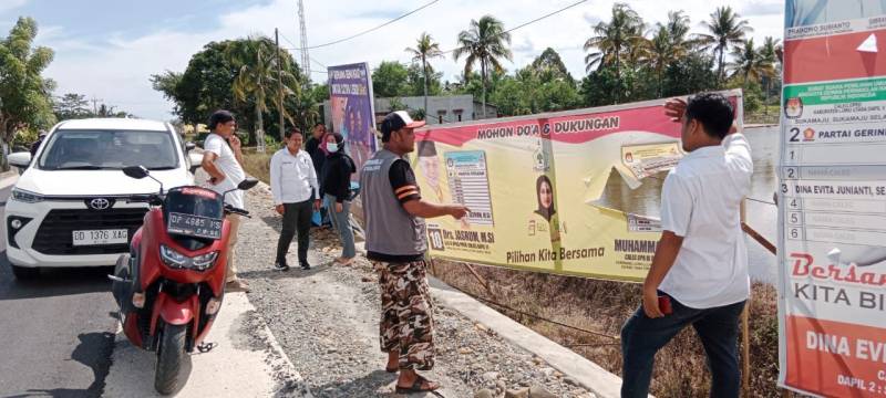 Sejumlah APKnya Dirusak, Fauzi Tetap Berpikir Positif dan Ajak Ciptakan Pemilu Sehat