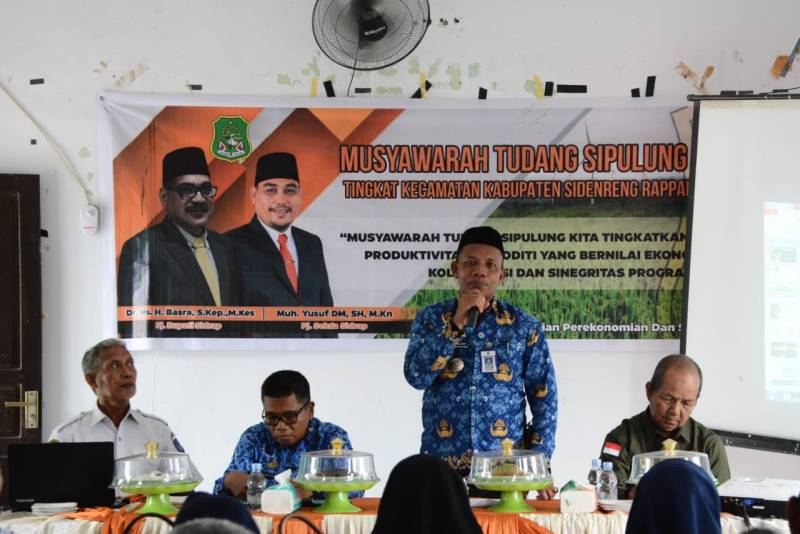 Dua Kecamatan di Sidrap Gelar Musyawarah Tudang Sipulung
