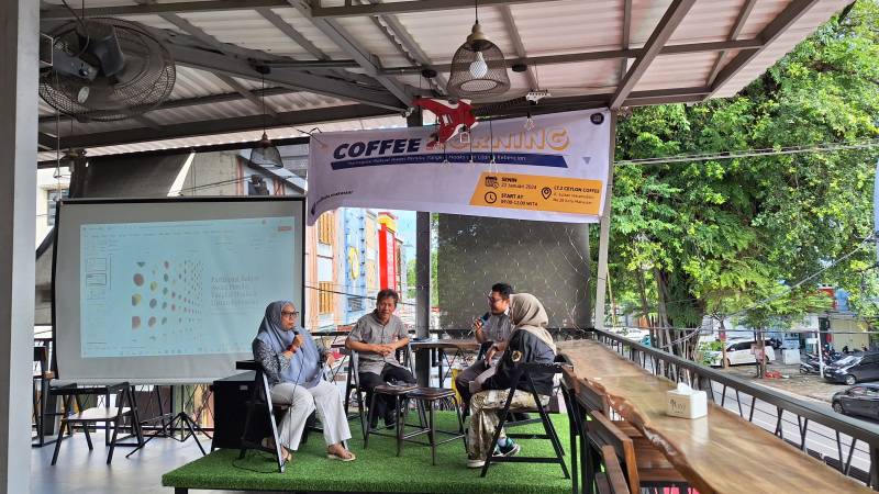Mafindo Makassar Gelar Coffee Morning, Bahas Hoaks dan Pemilu