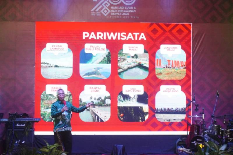 Temu Saudagar Tana Luwu, Pj. Gubernur Sulsel Puji Indeks Pertumbuhan Ekonomi Lutim