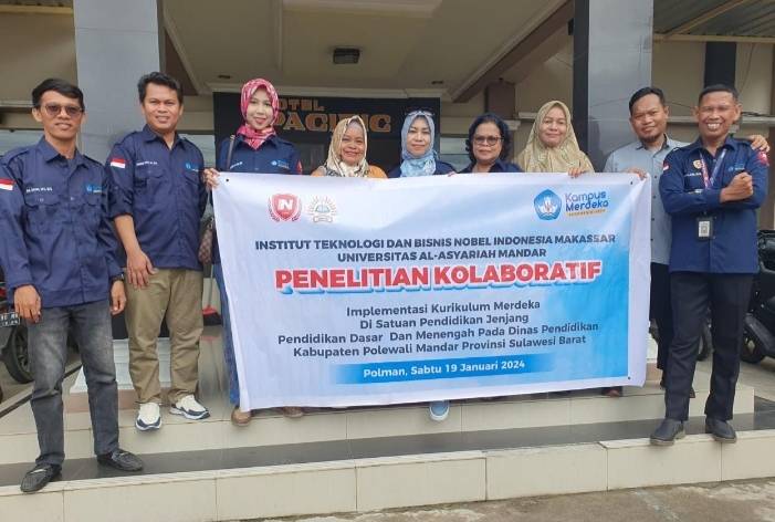 ITB Nobel Indonesia Makassar-Unasman Polman Gelar Kolaborasi Penelitian