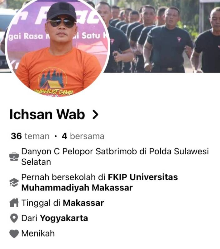 OTK Catut Nama Danyon C Brimob di Medsos
