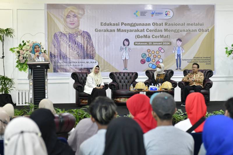 Melalui Gema Cermat, Aliyah Bersama Kemenkes Gelar Edukasi Penggunaan Obat Rasional