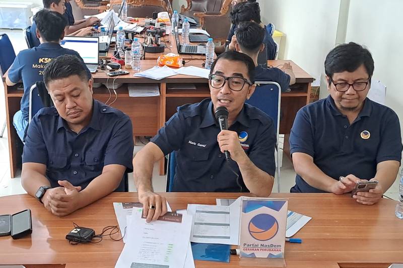 Suara Caleg NasDem DPR RI di Dapil Sulsel I Hilang Seribu per Jam