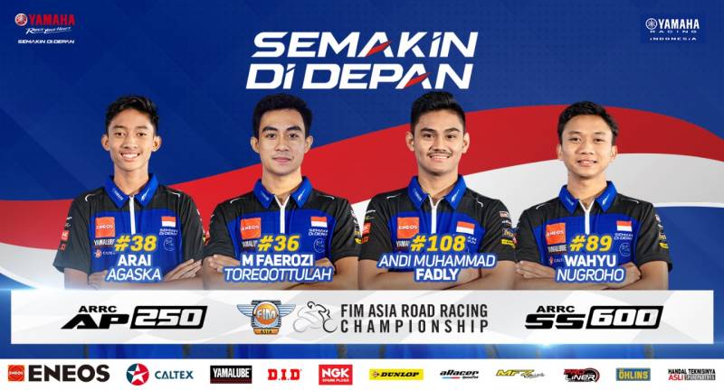 Tim Yamaha Racing Indonesia 2024 Siap Berkompetisi di Eropa dan Asia
